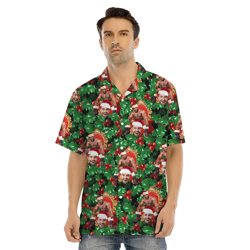 Tropical man hawaiian shirt