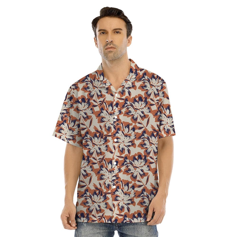 Tropical man hawaiian shirt