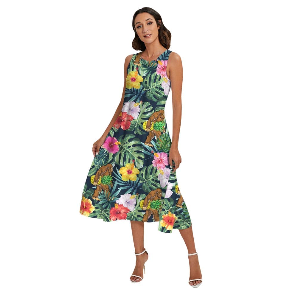 Tropical woman dress