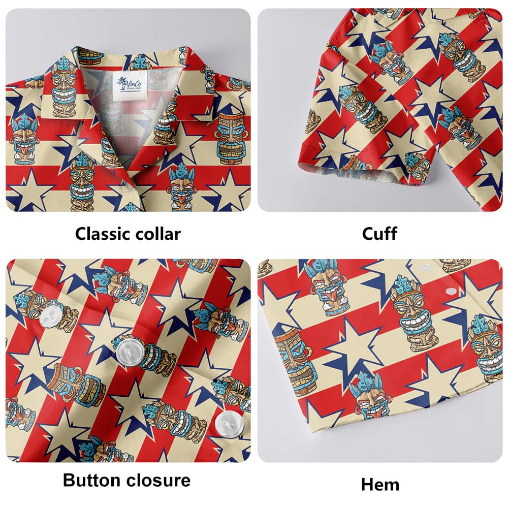 4th Of July Vintage Tiki Shirt (1)