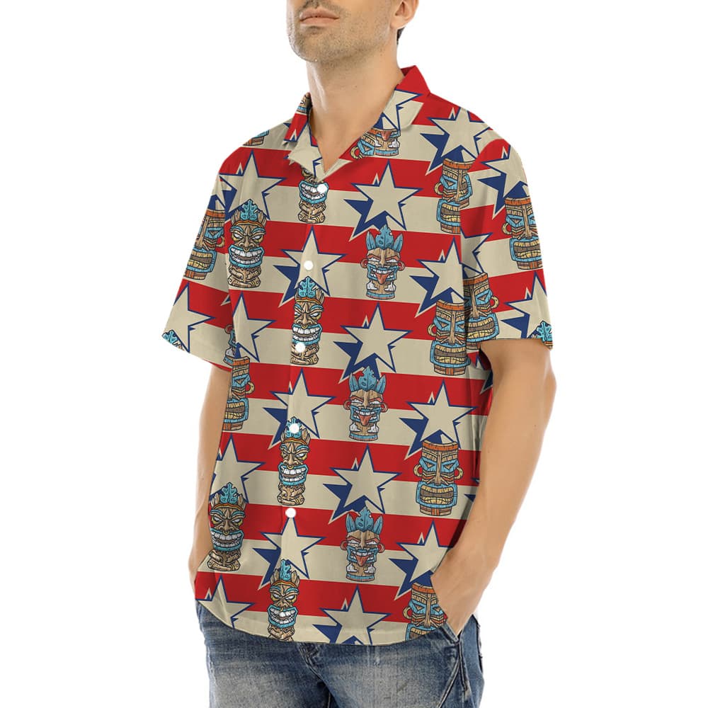 4th Of July Vintage Tiki Shirt (6)
