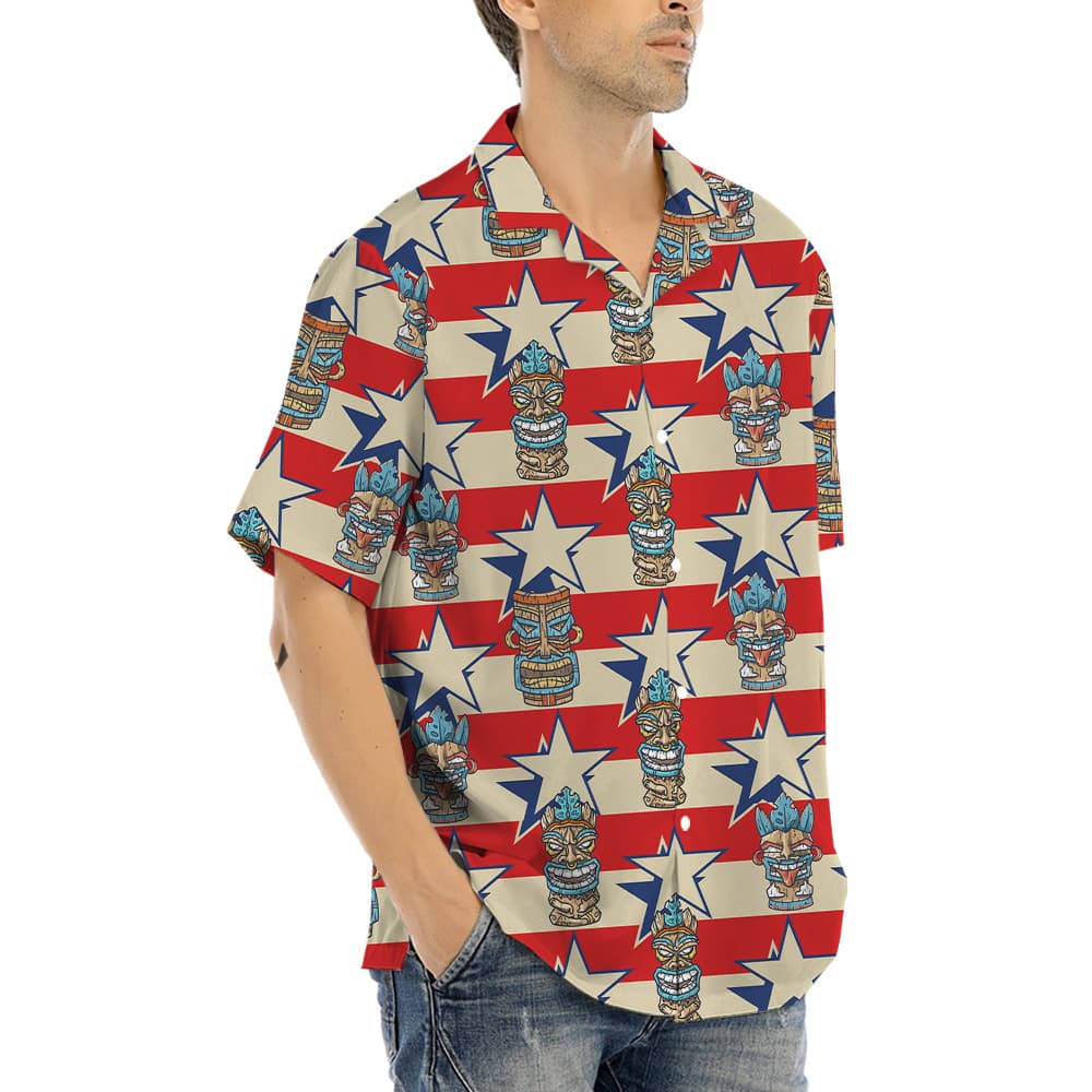 4th Of July Vintage Tiki Shirt (7)