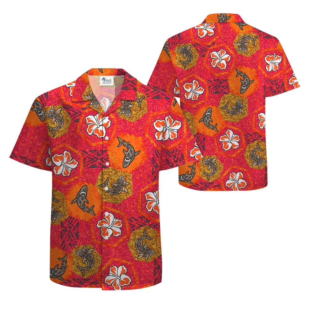 Classic Shark Button Up Shirt (3)