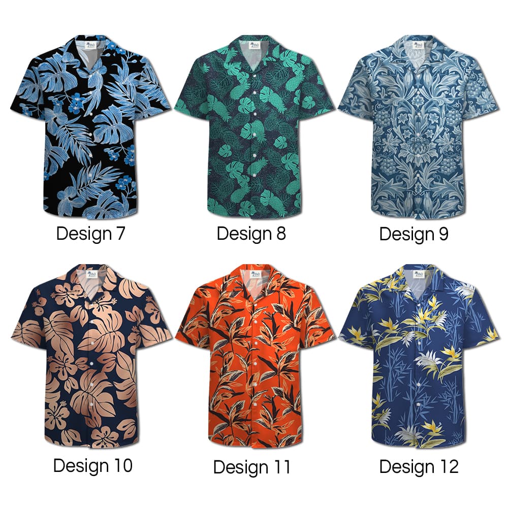 Vintage Hawaiian Button-Up Shirts 5