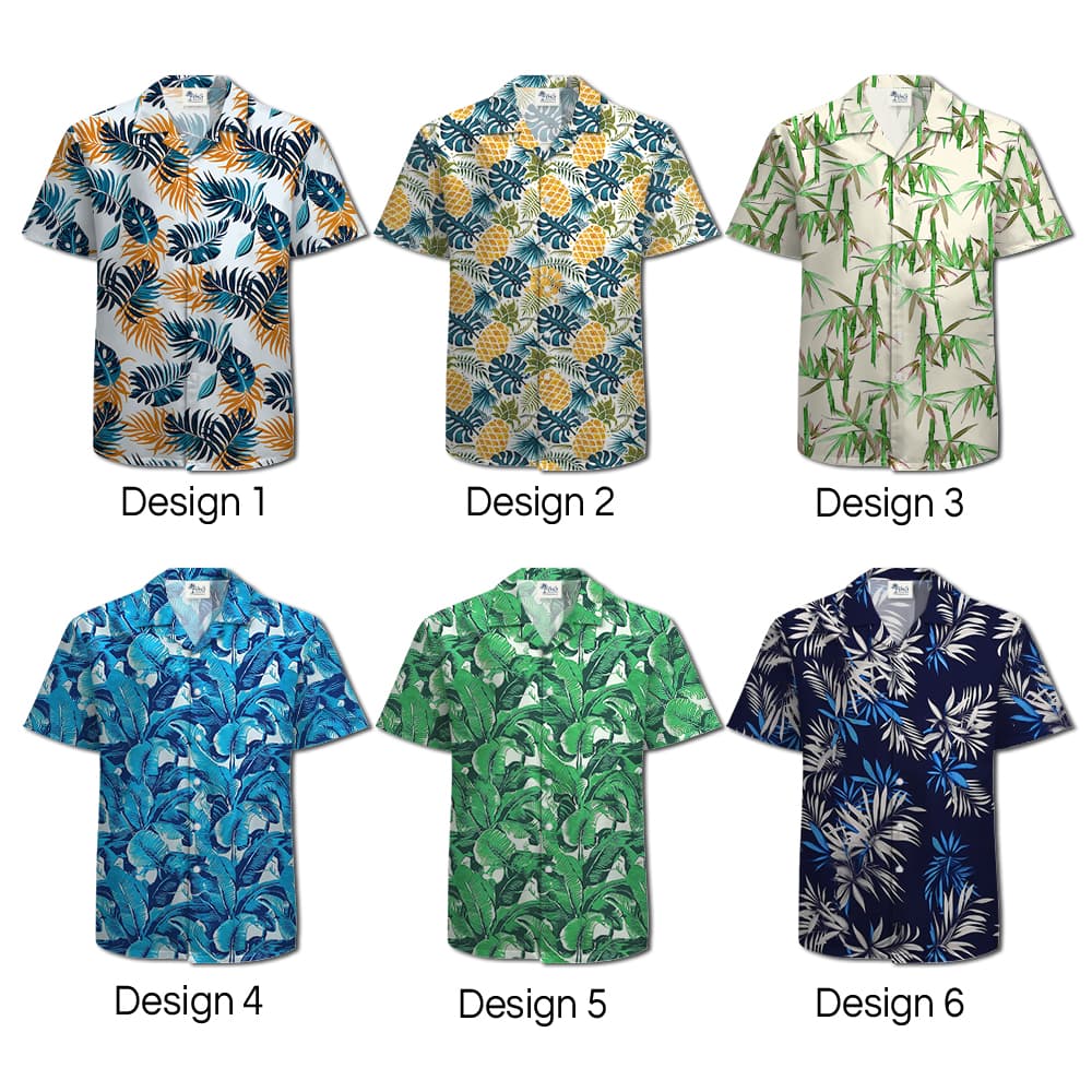 Vintage Hawaiian Button-Up Shirts 6