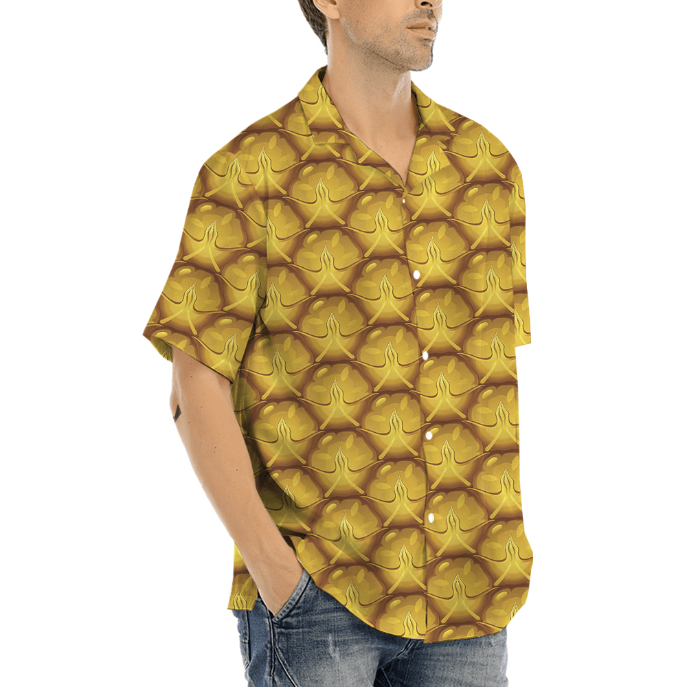 Cosplay Pineapple Hawaiian Shirt (1)