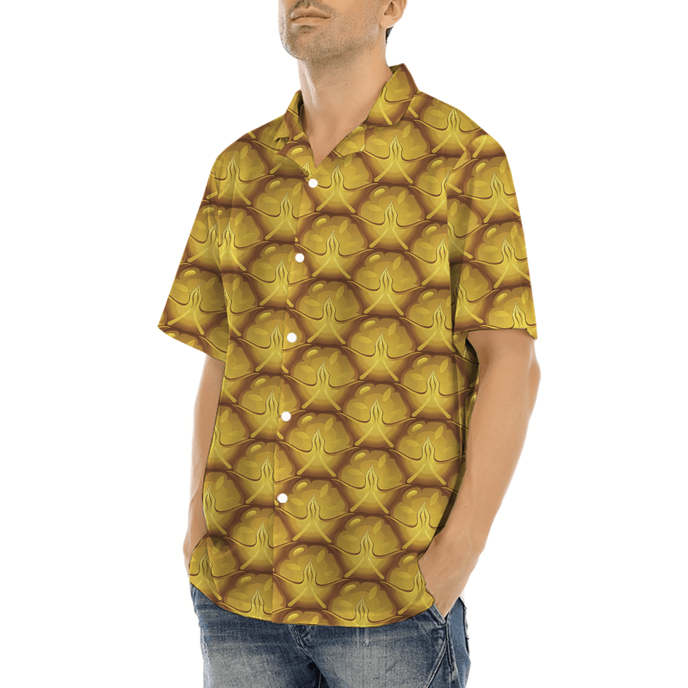 Cosplay Pineapple Hawaiian Shirt (7)