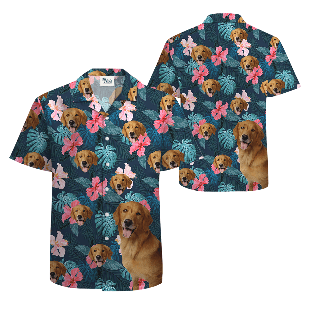 Custom Dog Face Hawaiian Shirt (7)
