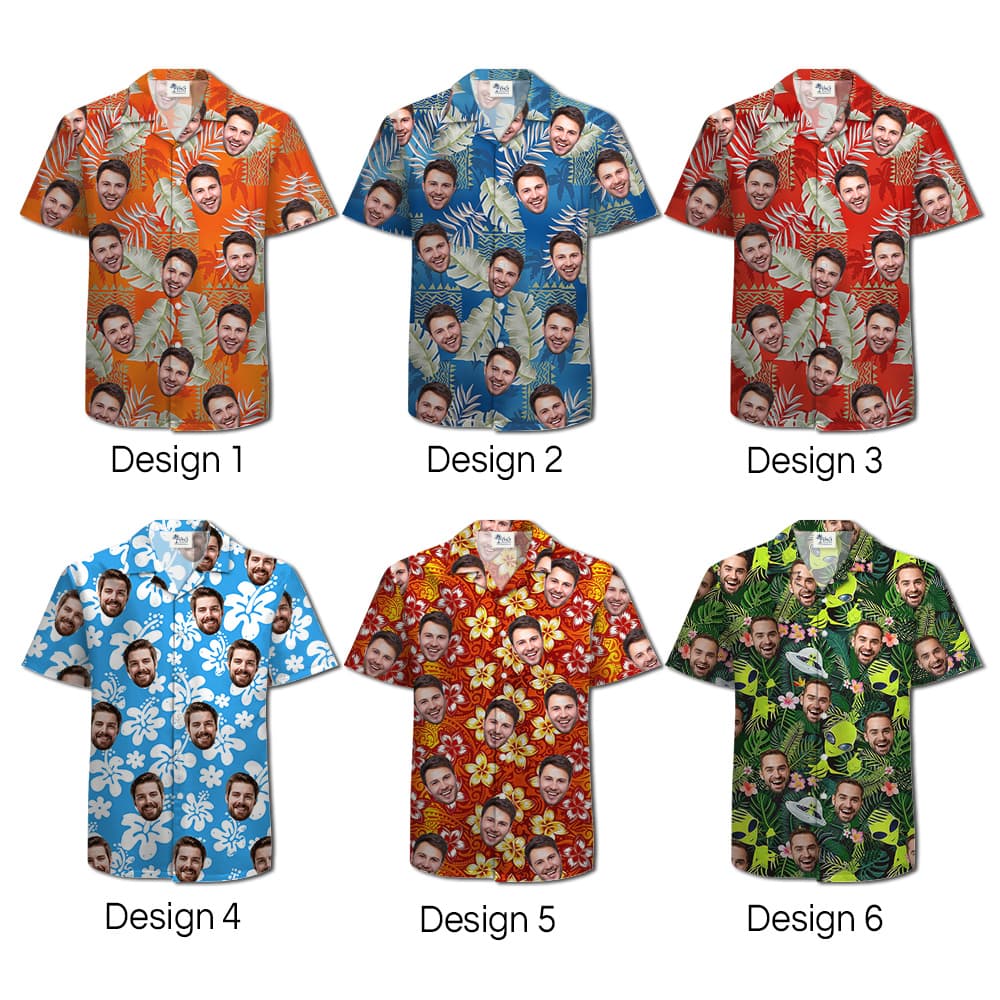 Custom Face Aloha Shirt