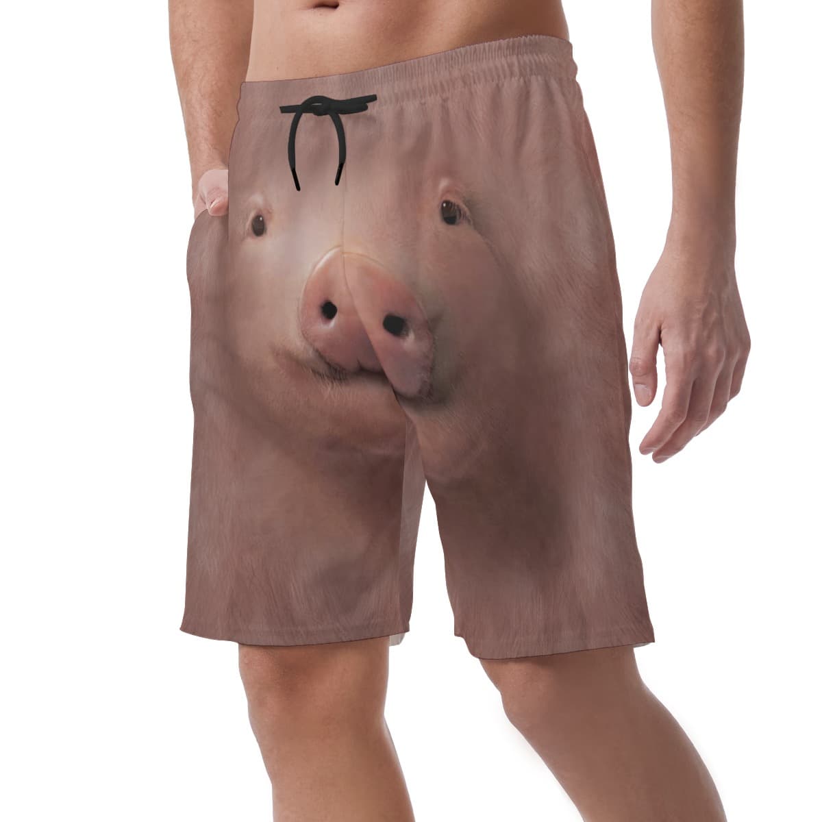 Funny Pig Hawaiian Beach Shorts (4)