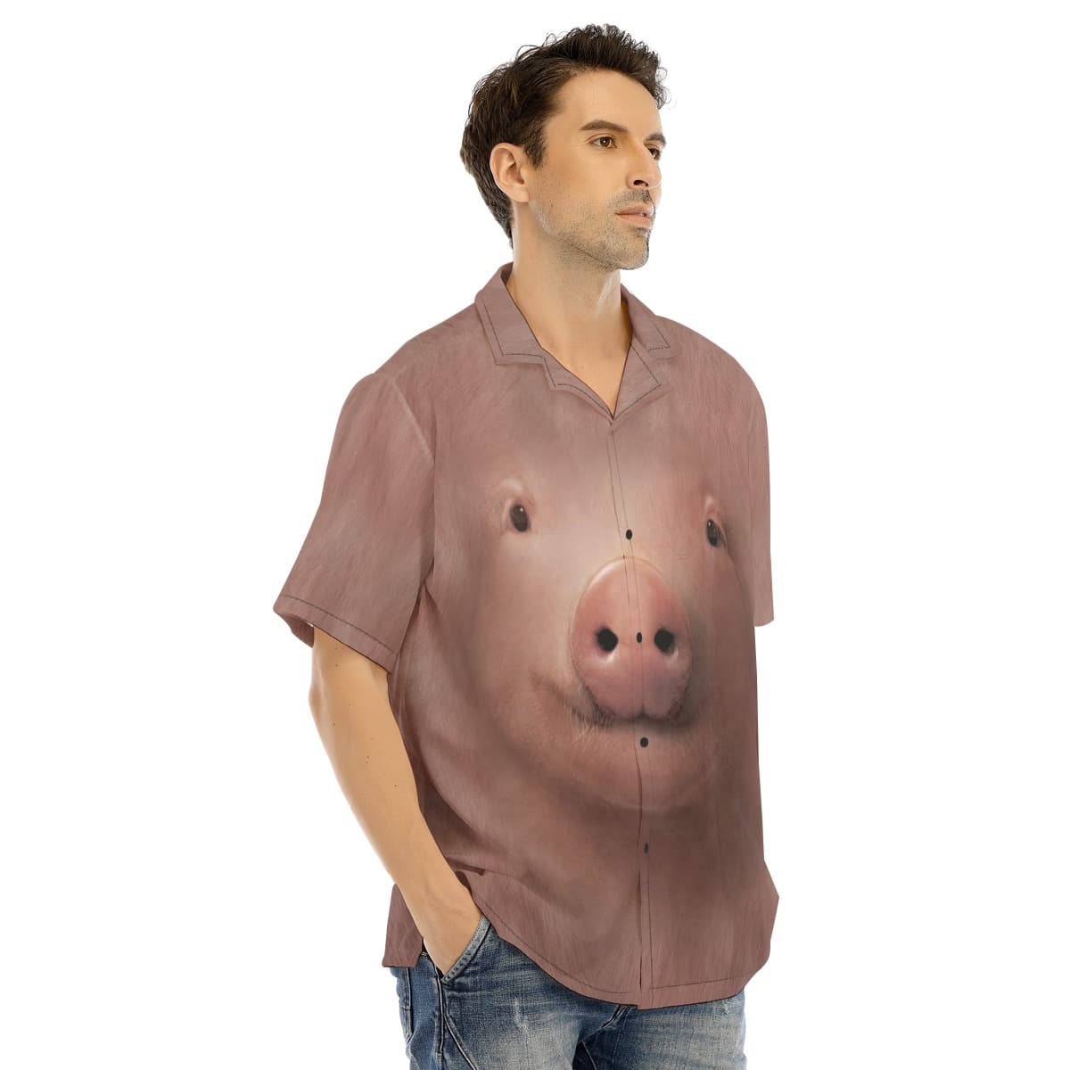Funny Pig Hawaiian Shirt (5)