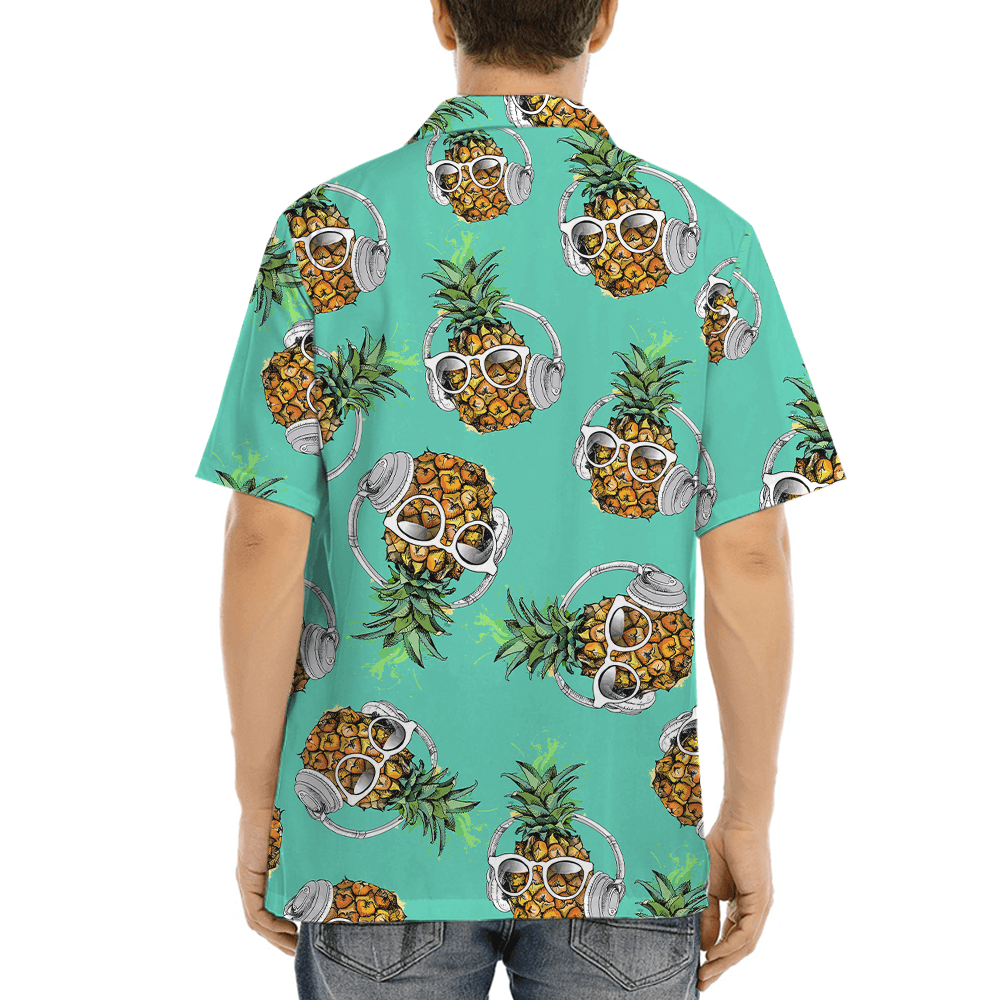 Headphone Pineapple Hawaiian Shirt (6)