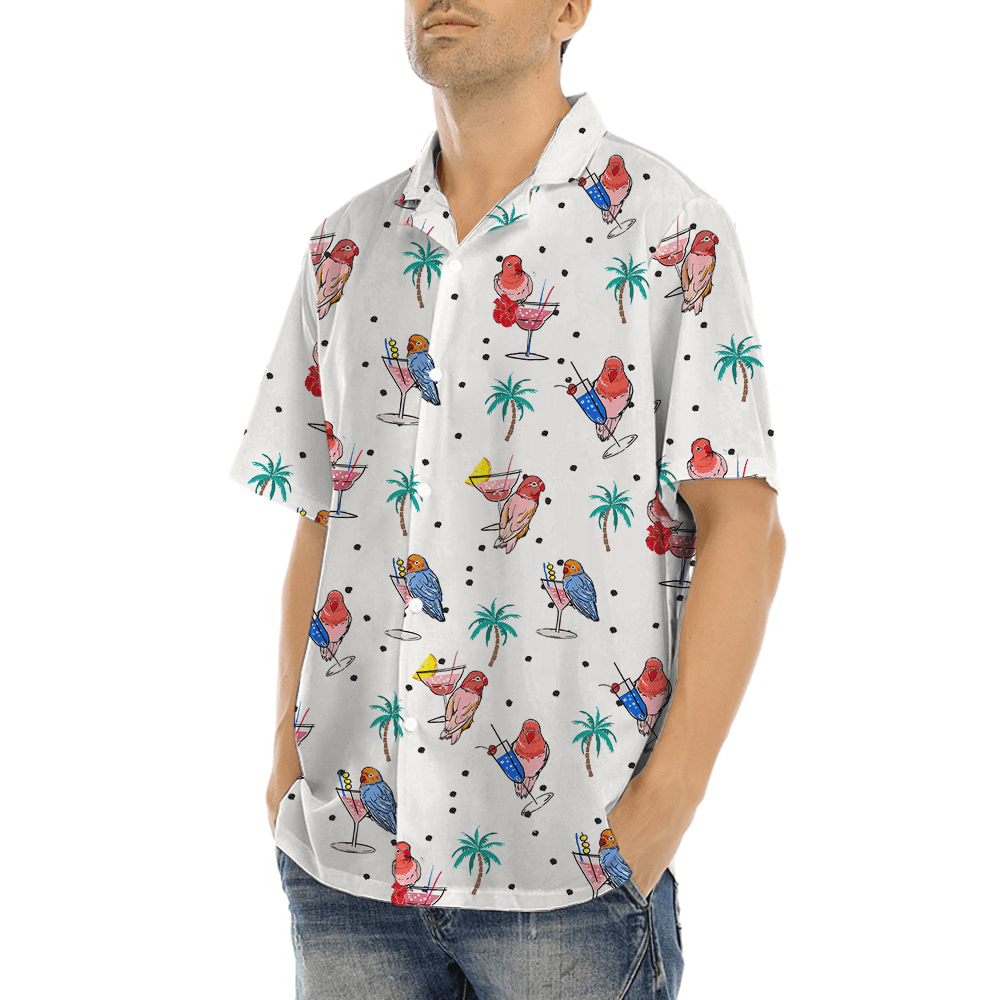 Parrot Cocktails Hawaiian Shirt (2)