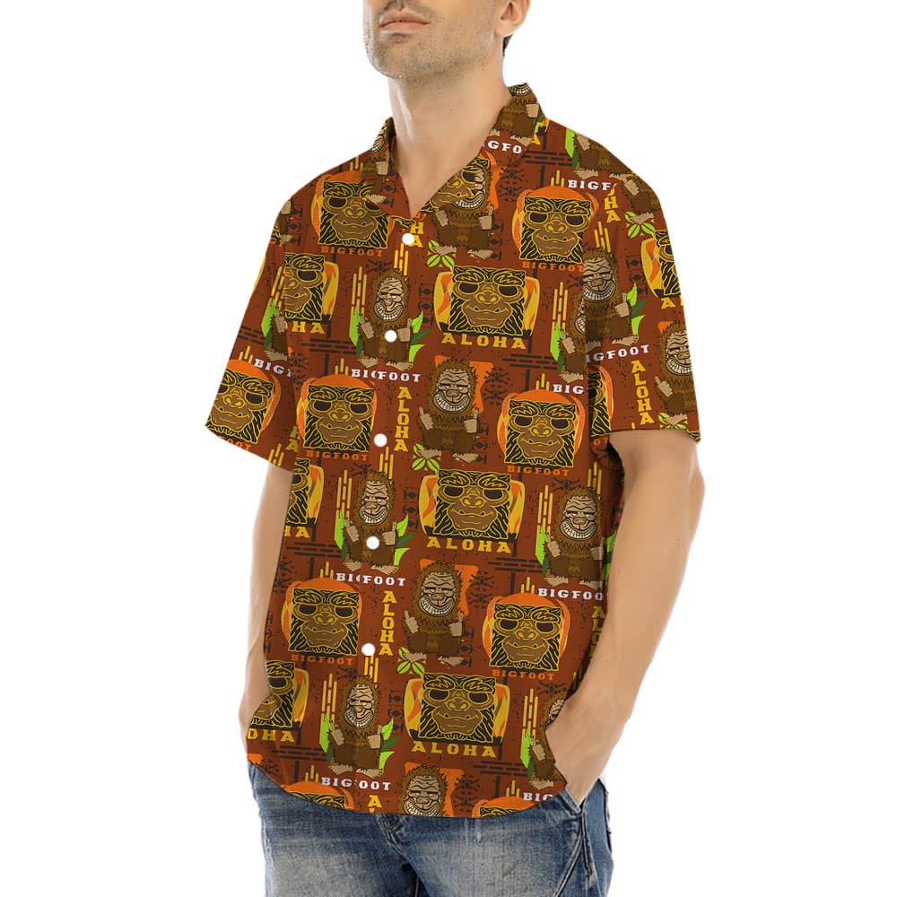 Vintage Bigfoot Aloha Shirt (5)