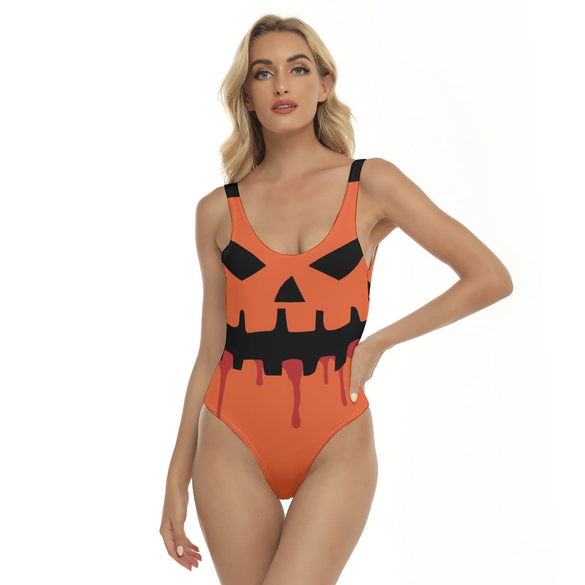 Costume Scary Pumpkin Swimsuit