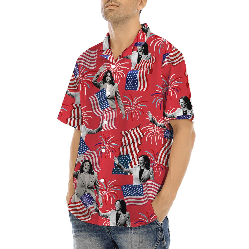Kamala Haris Hawaiian Shirt (5)