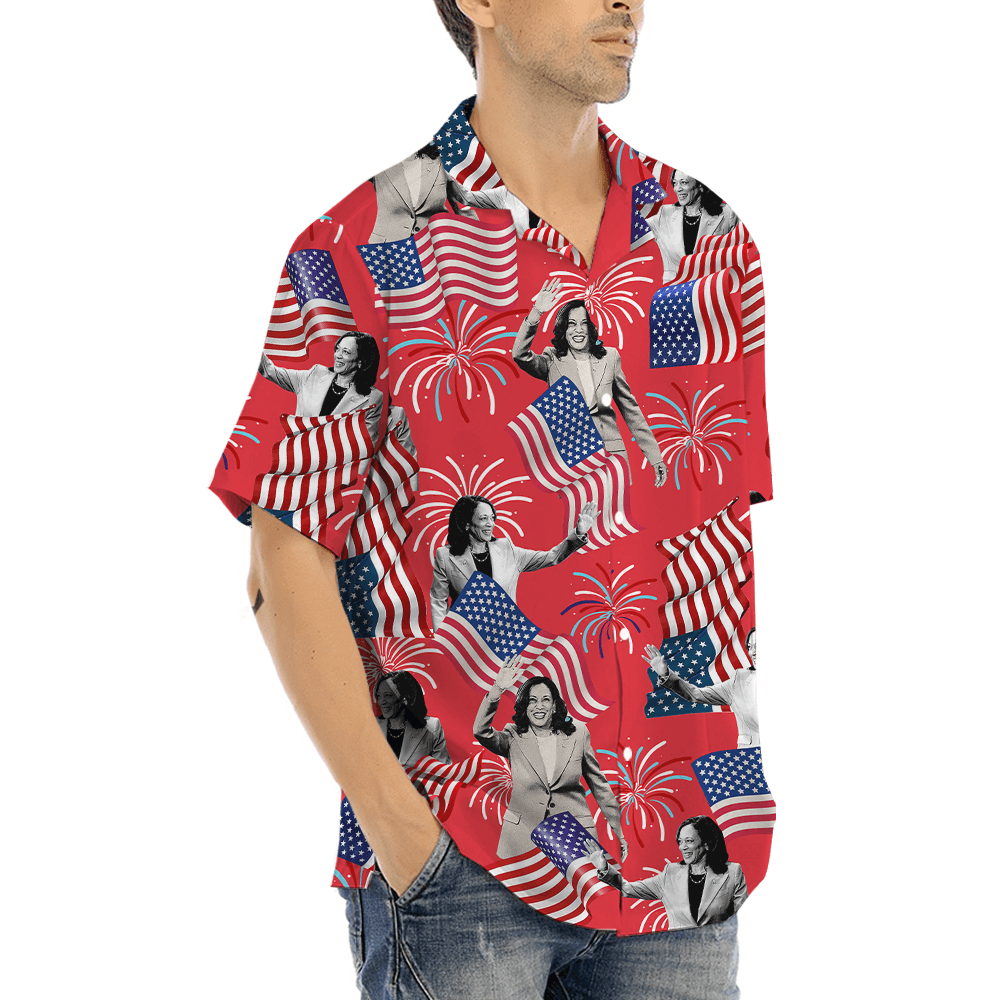 Kamala Haris Hawaiian Shirt (6)