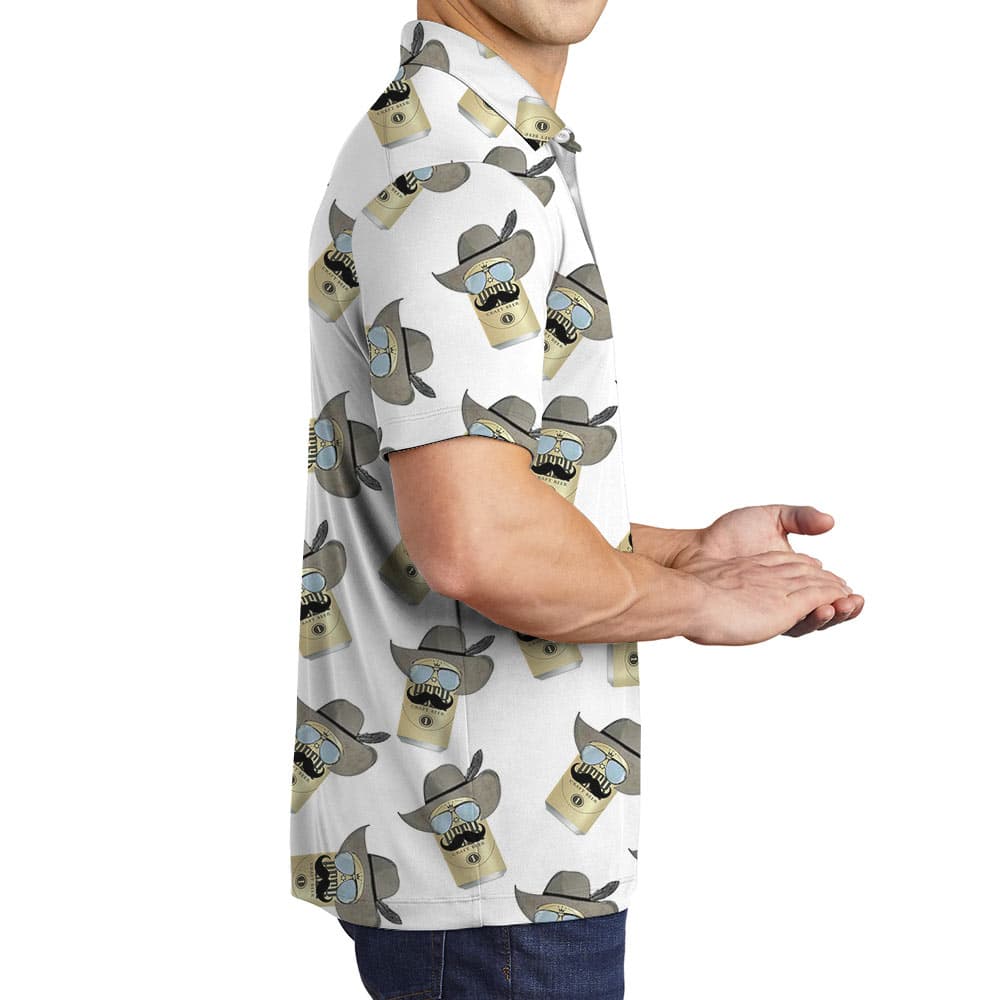 Funny Cowboy Beer Polo Shirt (1)