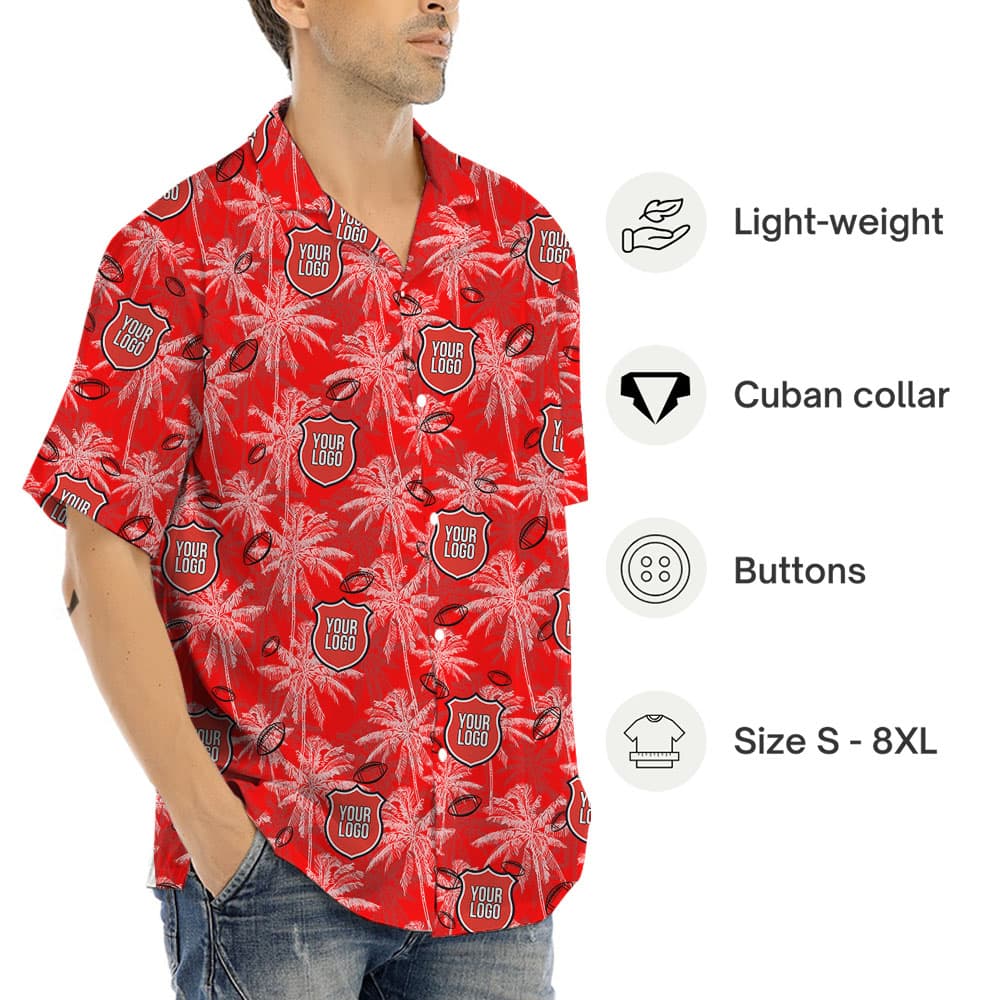 American Football Hawaiian Shirt2