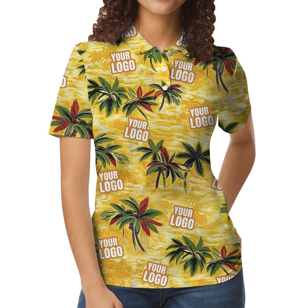 Custom Company Logo Tropical Sunset