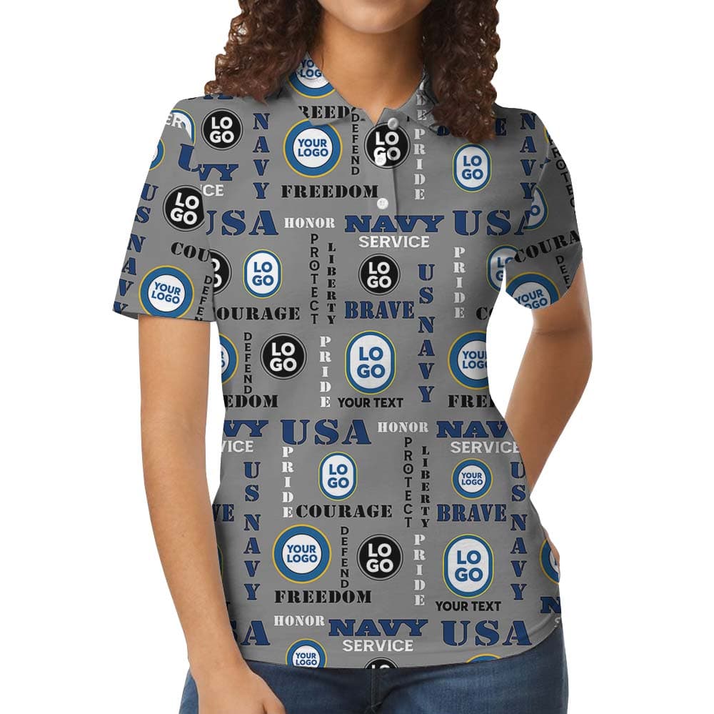 US Navy Custom Military Polo Shirt4