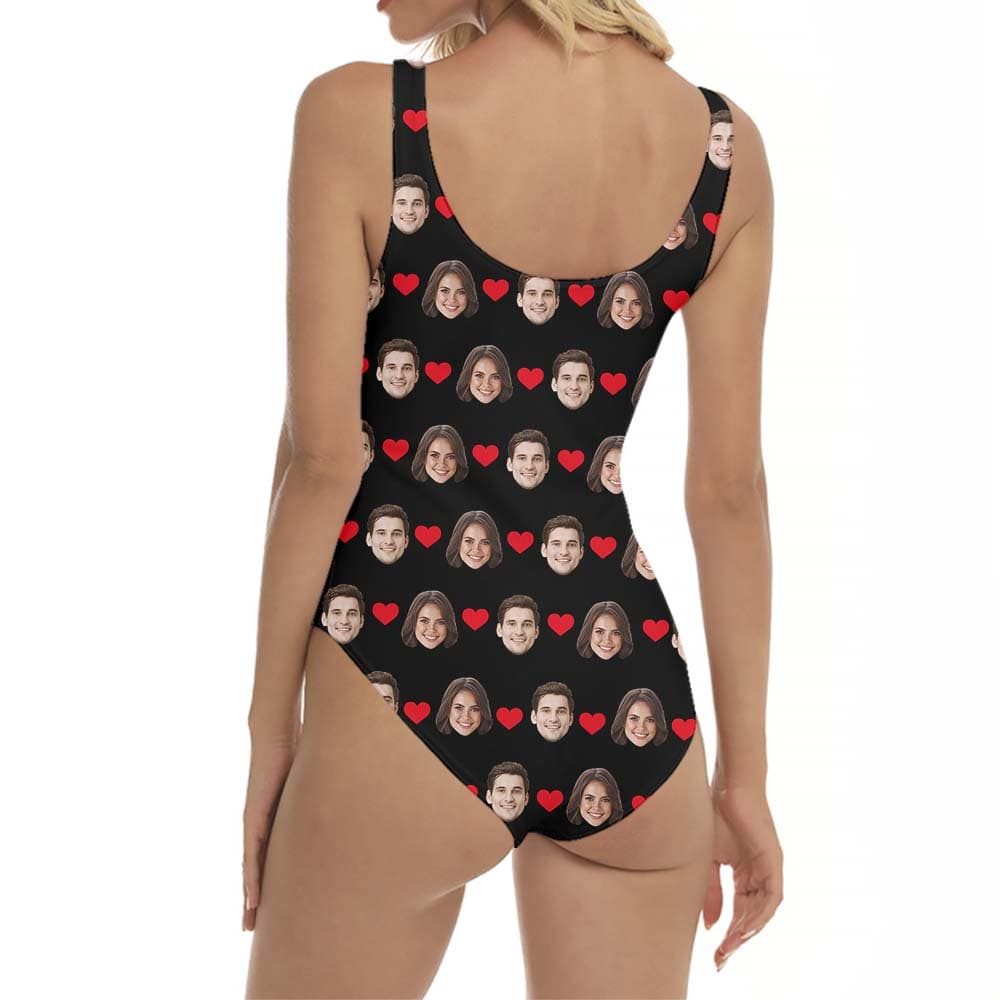 Custom Face And Color Bathing Suit2