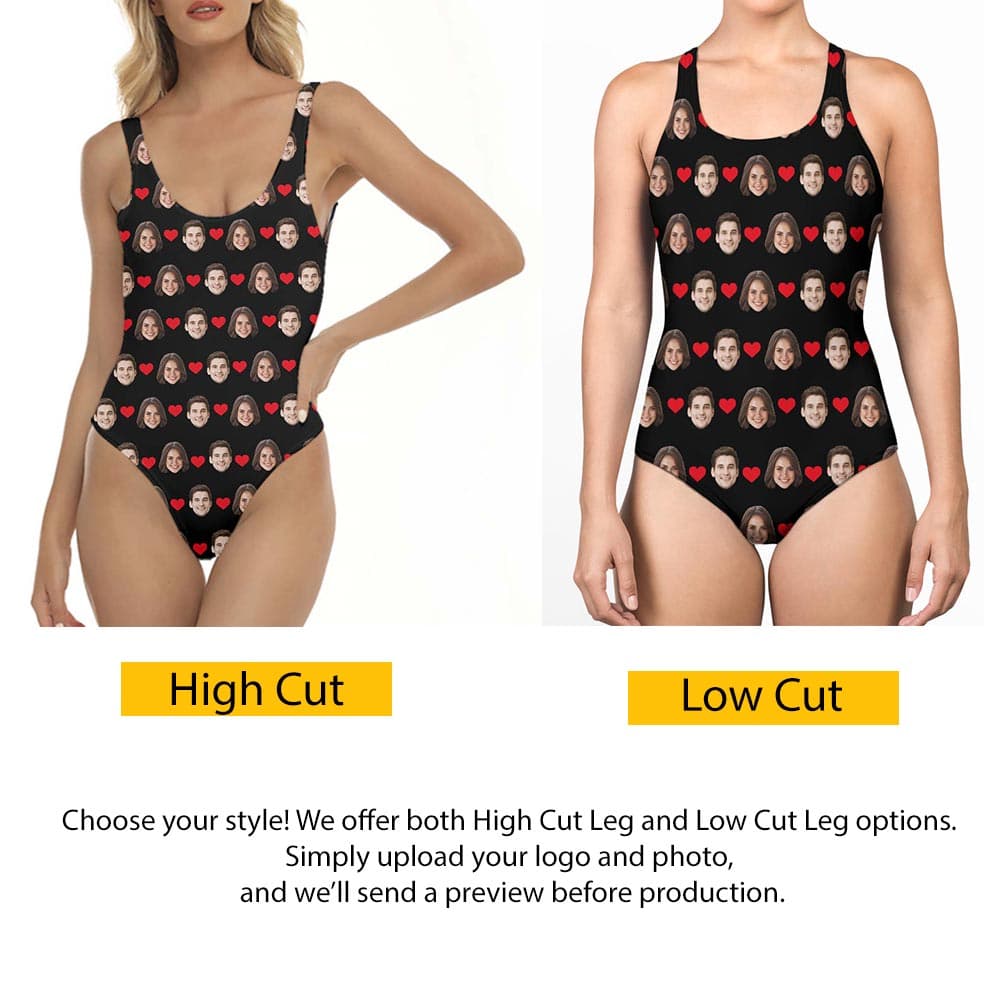 Custom Face And Color Bathing Suit3