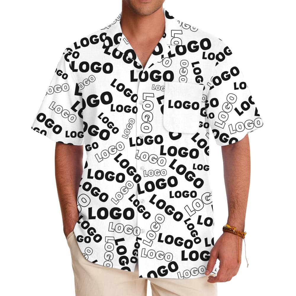 Custom Logo And Color Hawaiian Shirt