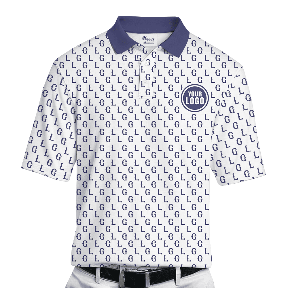 Personalized Monogram Polo Shirt with Your Logo