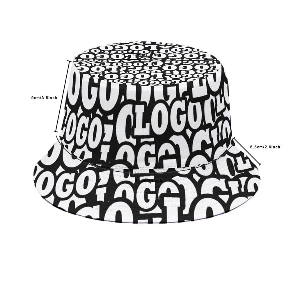 Custom Logo Bucket Hat 3