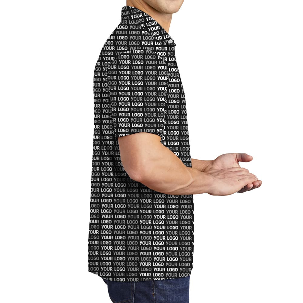 All-Over Custom Logo Polo Shirt (4)