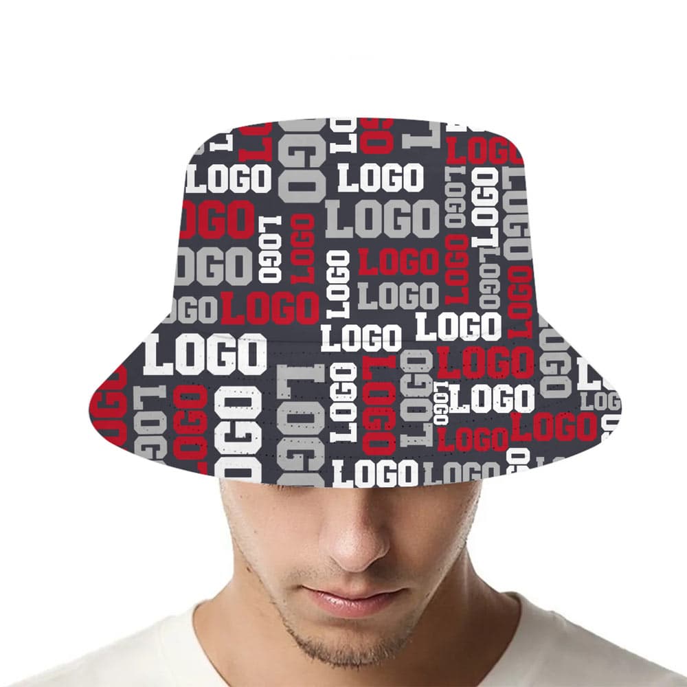 Custom Company Logo Bucket Hat2