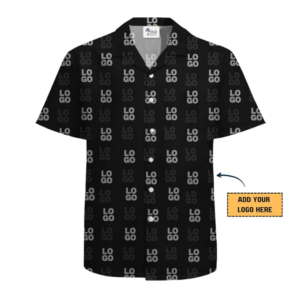 Custom Logo Button Shirt2