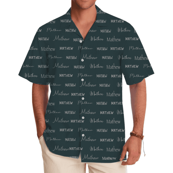 Custom Name Hawaiian Shirt