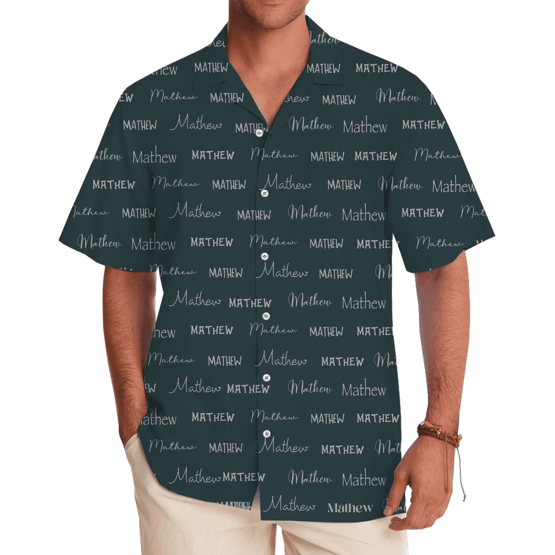 Custom Name Hawaiian Shirt