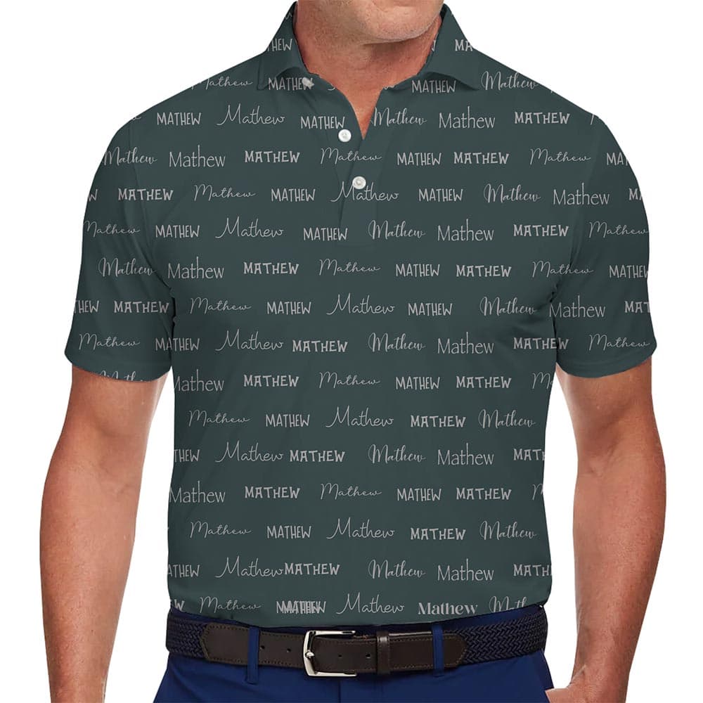 Custom Polo Shirt With Your Name