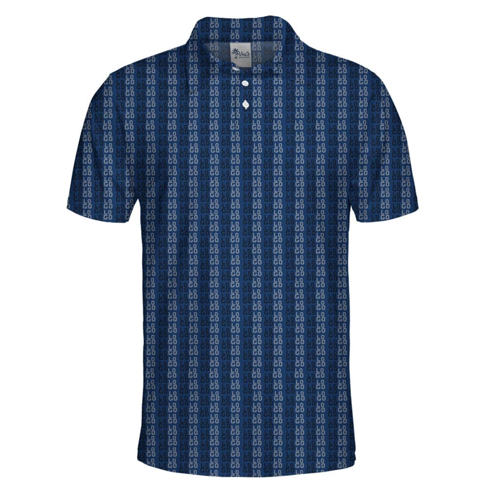 Polo Shirt With Multiple Logos2