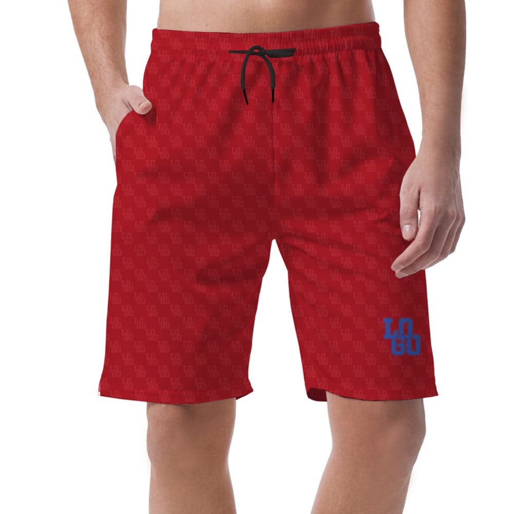 Personalized Pattern Logo Shorts