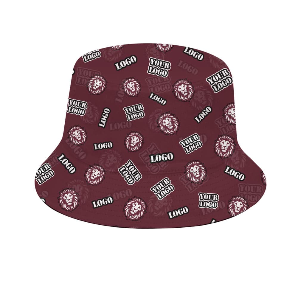 Custom Multiple Logos Bucket Hat
