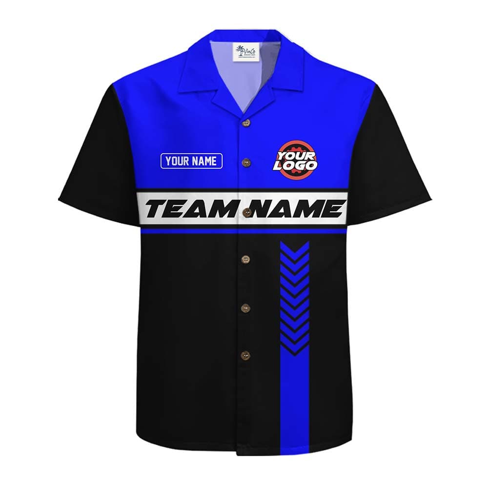 Custom Logo And Name Racing Shirt