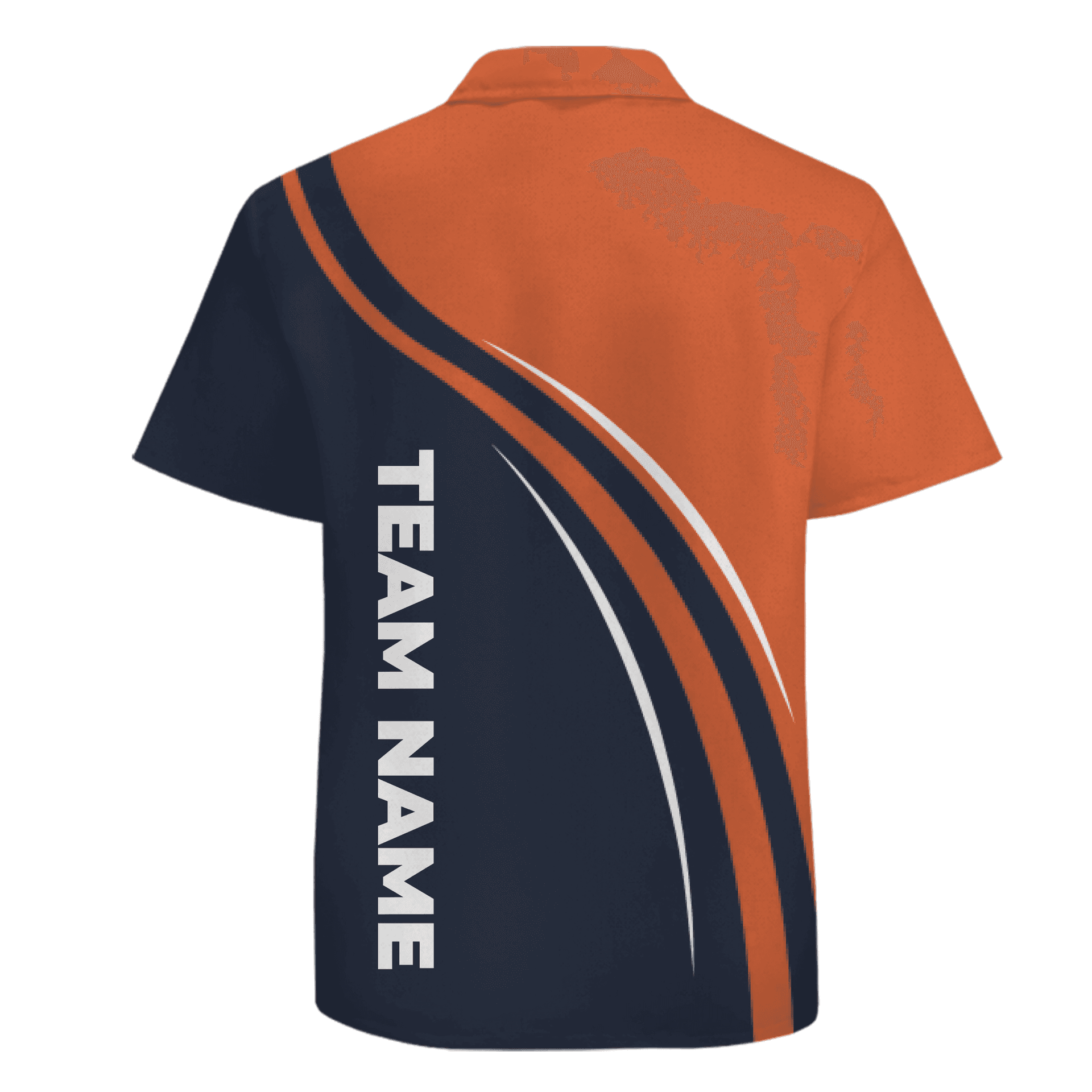 Custom Wave Stripe Hawaiian Shirt
