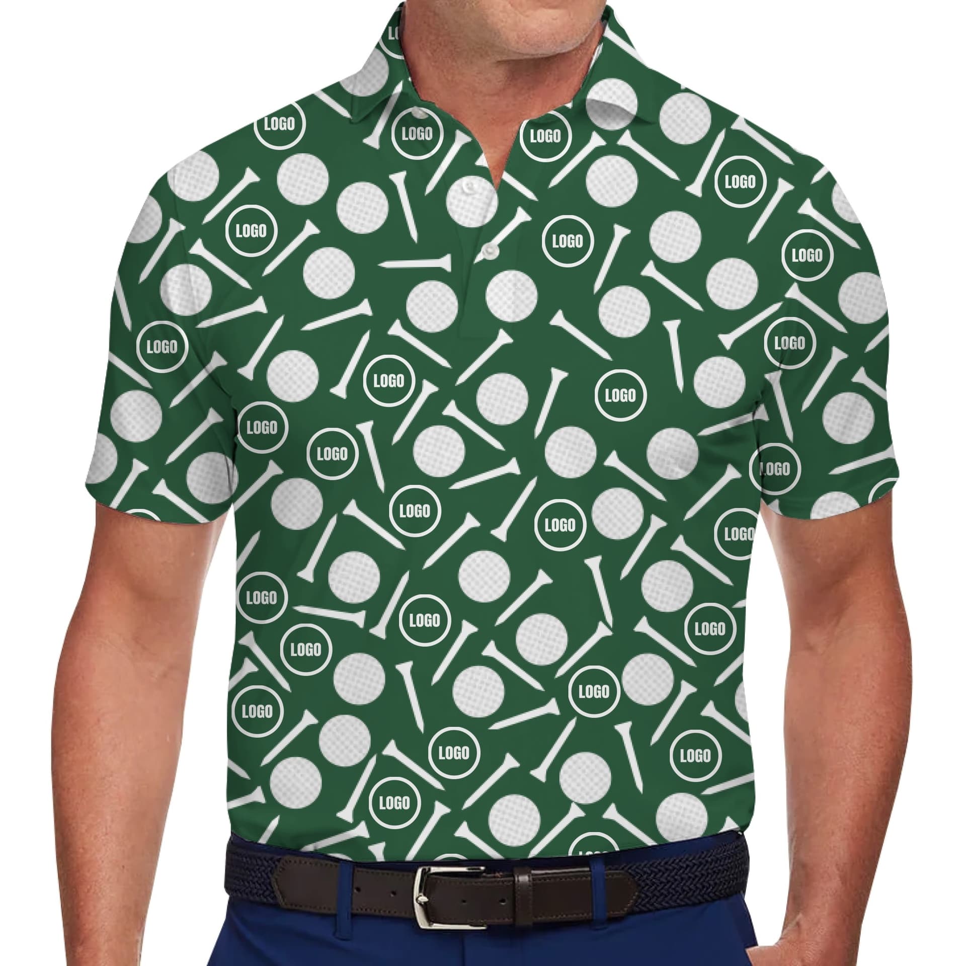 Golf Stuff Custom Polo Shirt Logo