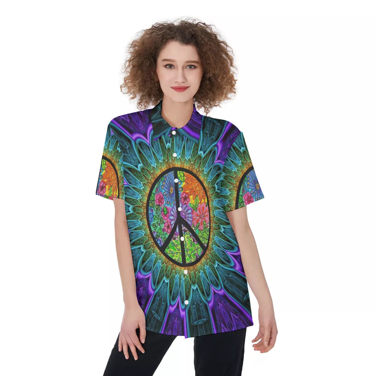 Hippie Hawaiian shirt
