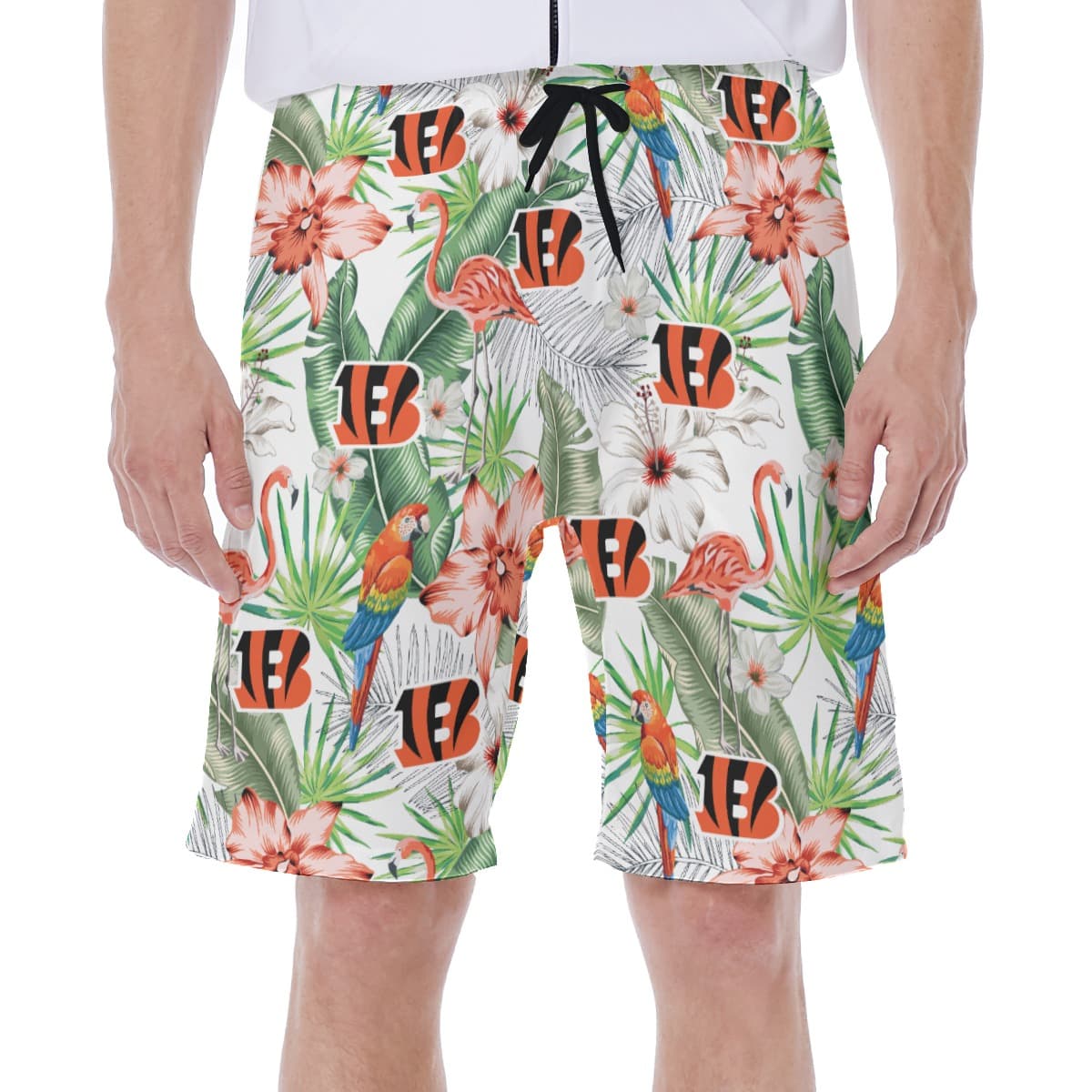 Bengals Men's Beach Shorts