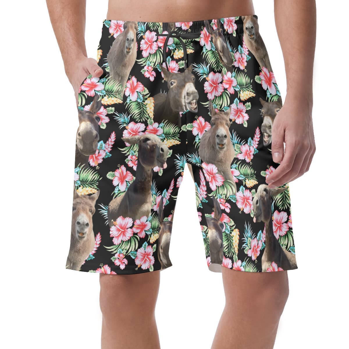 Funny Donkey Beach Shorts