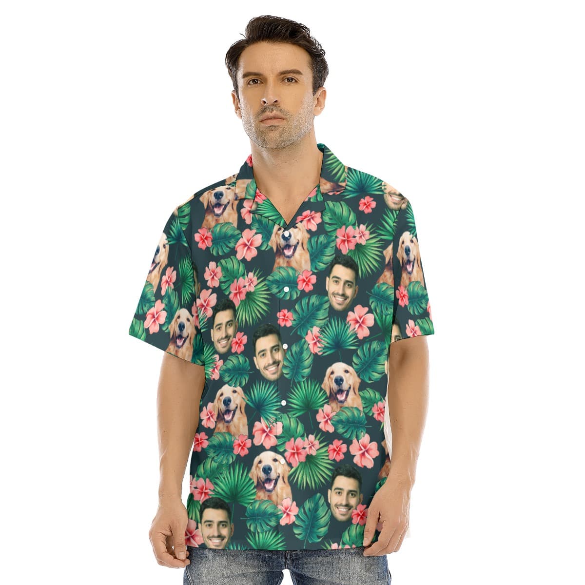 Custom Face Hawaiian Shirt