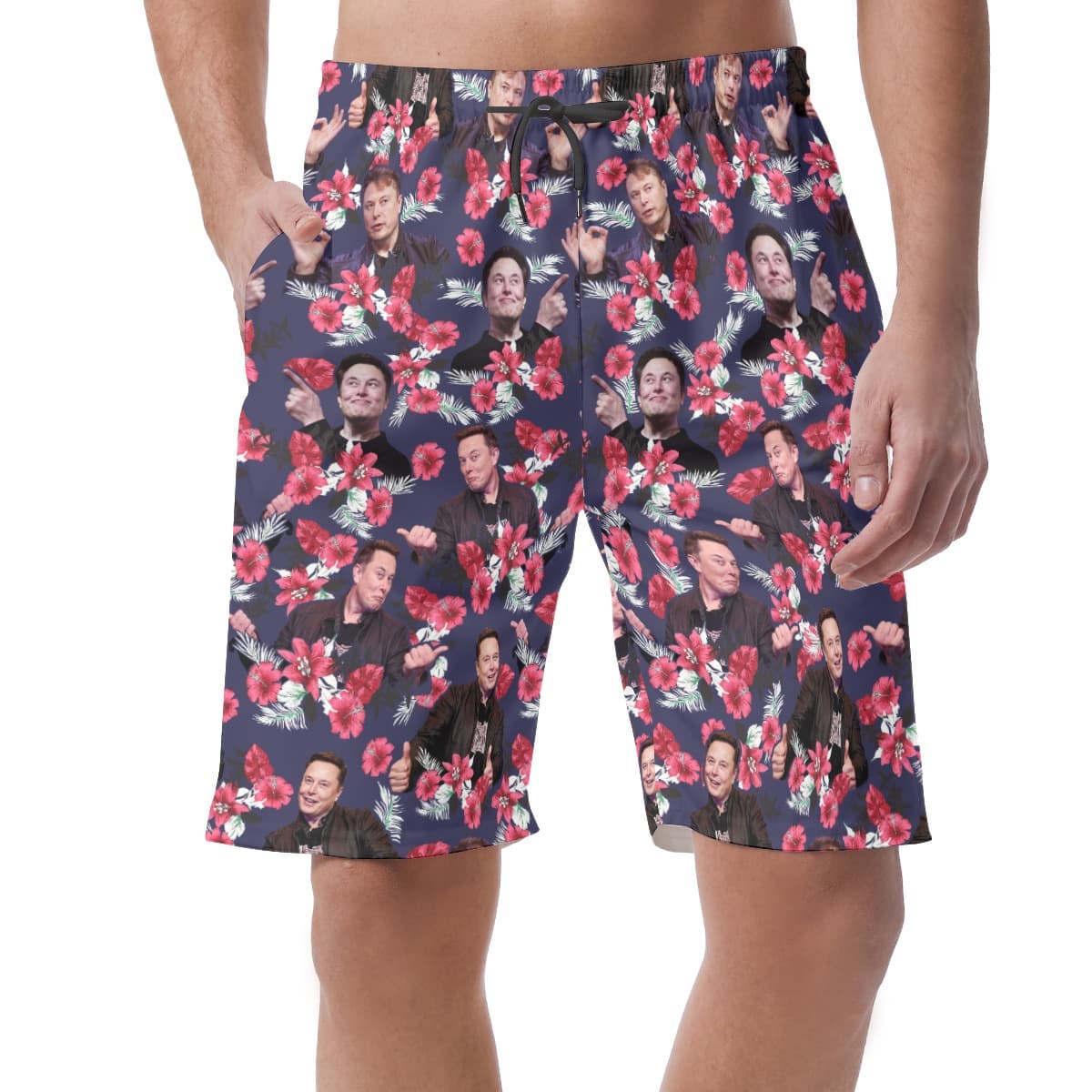 Elon Mush Swim Trunk For Men