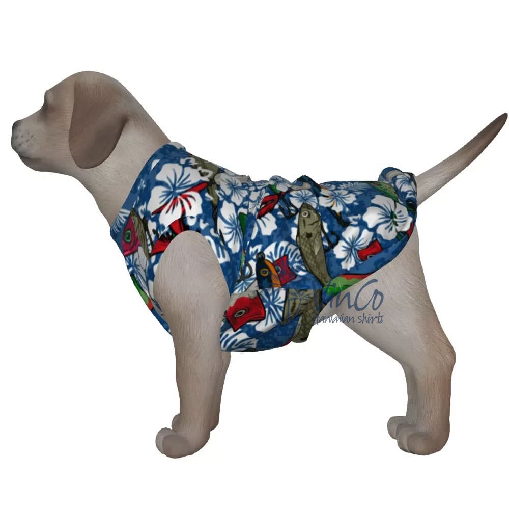 Funny Fishing Aloha Dog Shirt Matching With Owner (4)