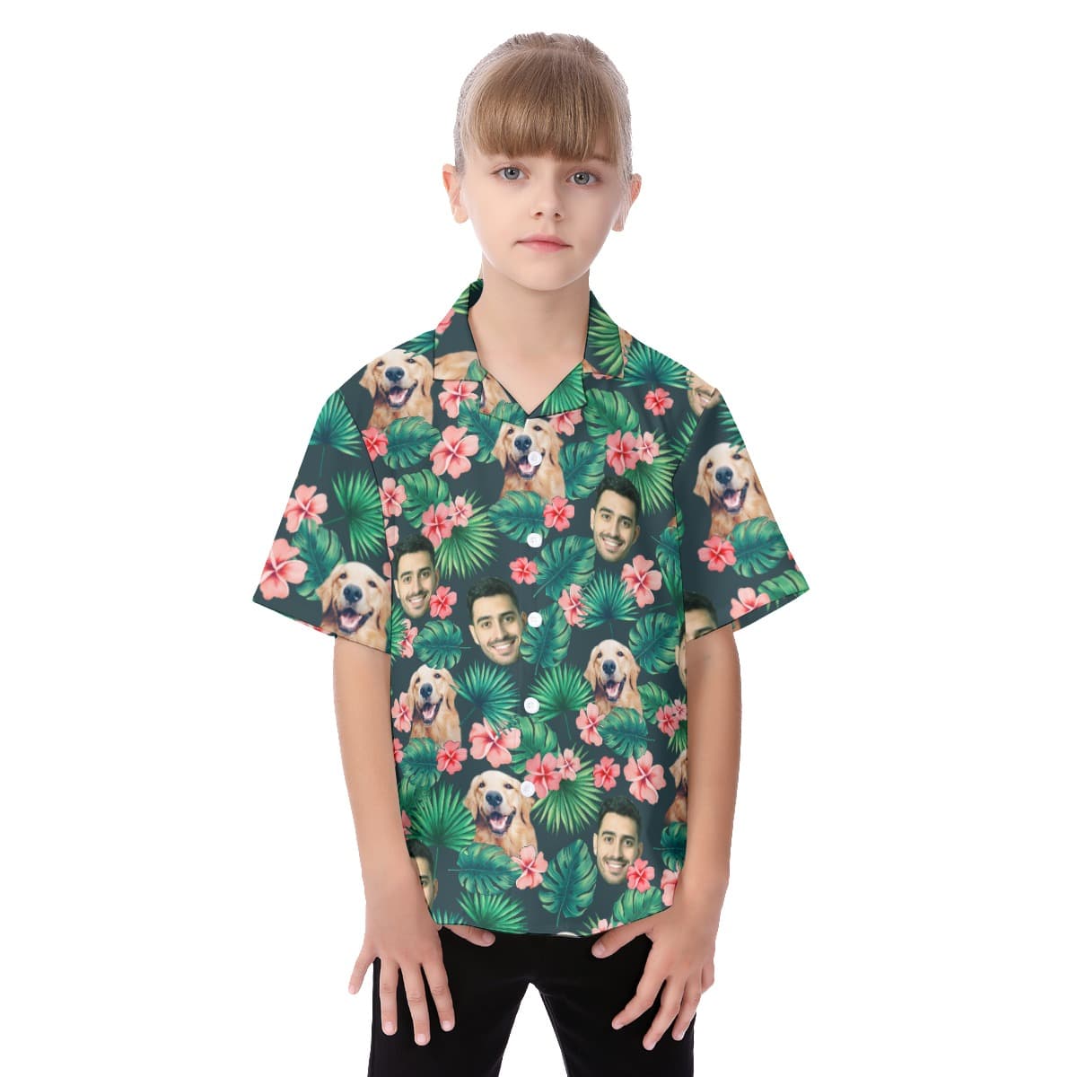 Unique Personalized Tropical Hawaiian Shirt With Face