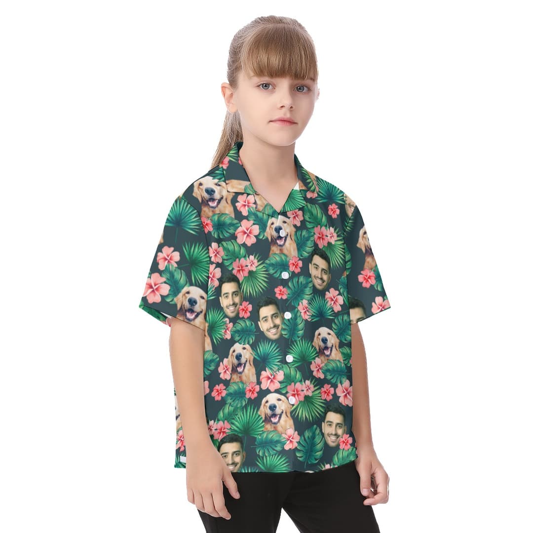 Unique Personalized Tropical Hawaiian Shirt With Face